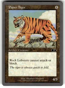 Paper Tiger Unglued Regular MTG - Image 1