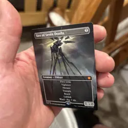 Sire of Seven Deaths (Borderless) M Foundations 292 NM - pack fresh - Image 2