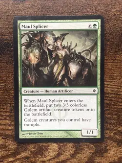 Maul Splicer (114) New Phyrexia MTG Magic The Gathering D9744* - Image 1