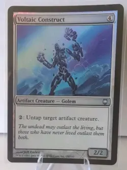 ⚙ Voltaic Construct - DST - Darksteel - MTG - See pics for Condition 557 - Image 1