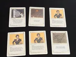 Mtg Revised White Card Lot-48 Cards. Armageddon,Wrath Of God.All Cards Played - Image 2