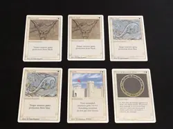 Mtg Revised White Card Lot-48 Cards. Armageddon,Wrath Of God.All Cards Played - Image 4
