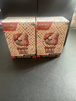 Pokemon 151 Booster Bundle Box, Lot of 2, New and Sealed - Image 1