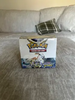 Pokemon TCG Brilliant Stars Booster Box Factory Sealed - Image 1