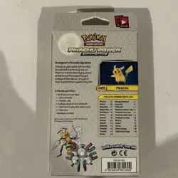 POKEMON EVOLUTIONS PIKACHU POWER THEME DECK FACTORY SEALED/NEW - Image 3