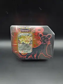 Destined Rivals Team Rocket Tin (Persian ex) - Sealed New - Pokemon TCG - Image 1