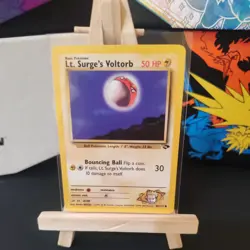 Pokemon TCG Lt. Surge’s Voltorb Gym Challenge 86/132 Regular LP. - Image 1