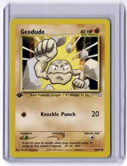 Geodude 44/64 Common 1st Edition NM Pokemon Neo Revelation - Image 1
