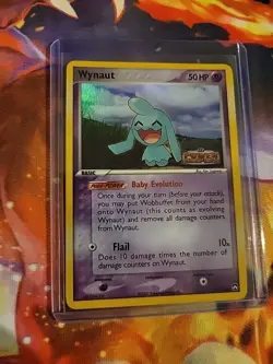 Pokemon TCG Wynaut EX Power Keepers 70/108 Reverse Holo Common - LP/NM - Image 2