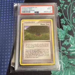 2006 Pokemon EX Legend Maker Power Tree 76/92 PSA 9 Mint - Image 1