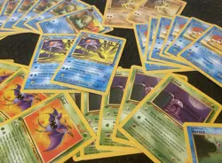 Pokemon Fossil 1st Edition HUGE LOT OF (97) ALL MINT NEVER PLAYED-GOLBAT-ZUBAT + - Image 2