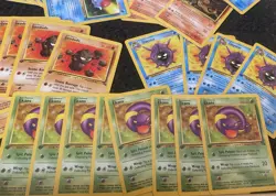 Pokemon Fossil 1st Edition HUGE LOT OF (97) ALL MINT NEVER PLAYED-GOLBAT-ZUBAT + - Image 4