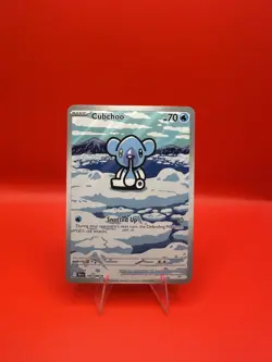 2025 Pokemon SV Black Bolt BLK EN Cubchoo Illustration Rare #109/086 Near Mint - Image 1