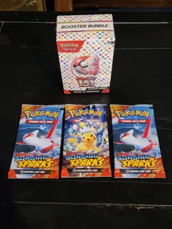 Pokemon - 151 Booster Bundle Plus X3 Surging Sparks Booster Packs - Sealed - Image 1