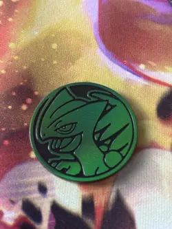 Pokemon TCG Coins - Sceptile - Standard & Green Holo - Image 1