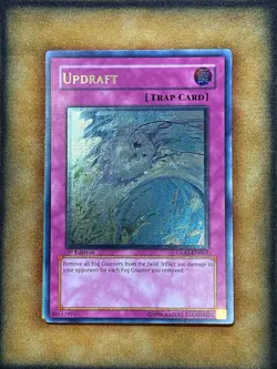 Yugioh Updraft GLAS-EN067 Ultimate Rare 1st Ed LP - Image 1