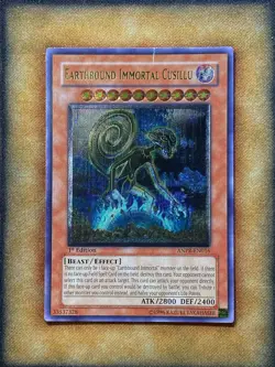 Yugioh Earthbound Immortal Cusillu ANPR-EN016 Ultimate Rare 1st Ed MP - Image 1