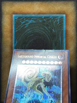 Yugioh Earthbound Immortal Cusillu ANPR-EN016 Ultimate Rare 1st Ed MP - Image 2