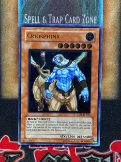Yugioh Criosphinx TLM-EN013 Ultimate Rare NM - Image 1