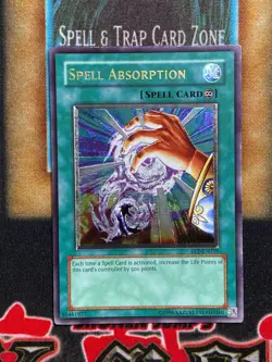 Yugioh Spell Absorption FET-EN039 Ultimate Rare NM - Image 1