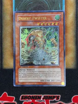 Yugioh Desert Twister TAEV-EN034 Ultimate Rare 1st Ed LP - Image 1