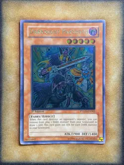 Yugioh Darknight Parshath PTDN-EN082 Ultimate Rare 1st Ed MP - Image 1