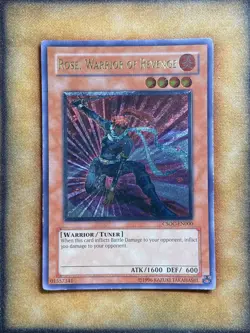Yugioh Rose, Warrior of Revenge CSOC-EN000 Ultimate Rare LP - Image 1