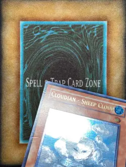 Yugioh Cloudian - Sheep Cloud GLAS-EN008 Ultimate Rare 1st Ed LP - Image 2