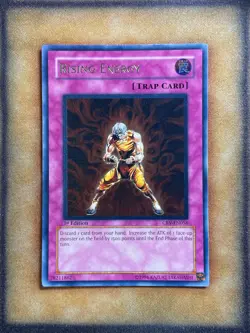 Yugioh Rising Energy CRV-EN056 Ultimate Rare 1st Ed LP - Image 1