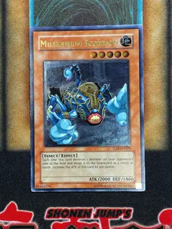 Yugioh Millenium Scorpion TLM-EN009 Ultimate Rare LP - Image 1