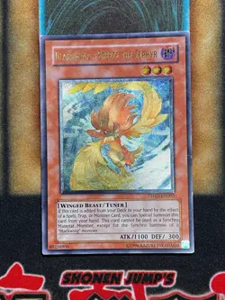 Yugioh Blackwing - Breeze The Zephyr TSHD-EN003 Ultimate Rare MP - Image 1