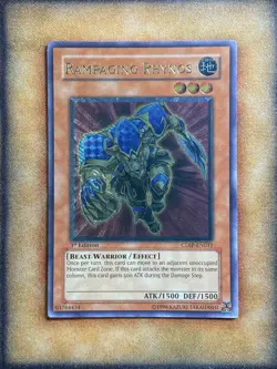 Yugioh Rampaging Rhinos CDIP-EN031 Ultimate Rare 1st Ed LP - Image 1