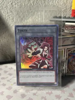 Akiza & Black Rose Dragon Token - TKN5-EN008 - Super Rare - Sealed - Image 1