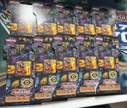 Yugioh! 10X Sealed Sleeved Booster Packs 1st Edition Maze of Millennia NEW - Image 1