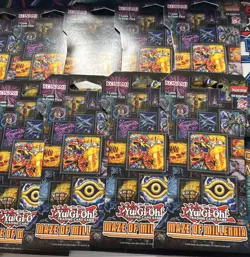 Yugioh! 10X Sealed Sleeved Booster Packs 1st Edition Maze of Millennia NEW - Image 3