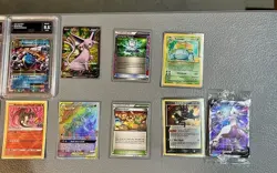 Pokemon Card Collection (Graded, New, and Used Lot) - Image 4