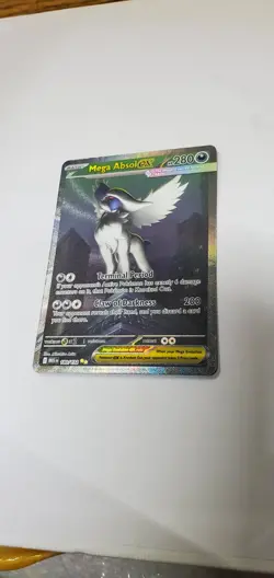 Pokemon TCG Mega Absol Ex 180/132 Card From The Me01: Mega Evolution Near Mint - Image 1