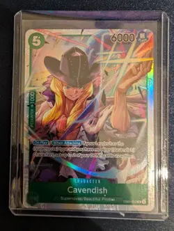 Cavendish PRB-02 EB01-012 Super Rare The Best Vol 2 One Piece Near Mint Card NM - Image 1