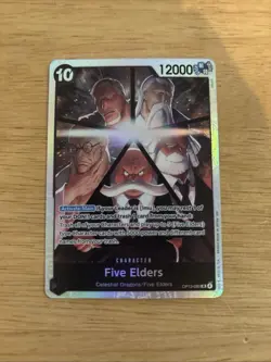 Five Elders OP13-082 SR Carrying on His Will - ONE PIECE Card Game English - Image 1