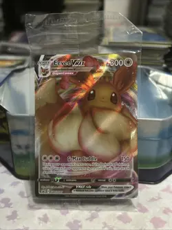 Eevee VMAX SWSH087 SWSH: Sword & Shield Promo Cards Holo-Sealed-NM - Image 1