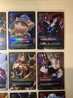 Complete set of all 12 Legend cards. Riftbound TCG Rare Holo set - Image 2