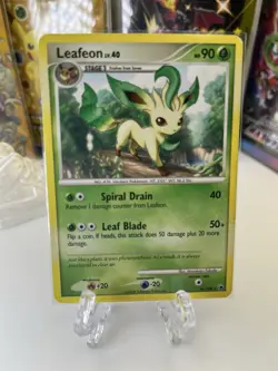 Leafeon 24/100 Non Holo Rare Majestic Dawn Pokemon Card LP/MP - Image 1