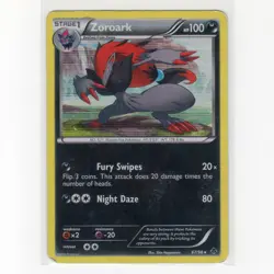 Pokemon TCG Zoroark 67/98 BW Emerging Powers Holo Rare Card EN-DMG 2011 - Image 1