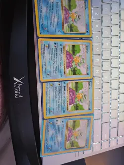 Pokemon Card - 1st Edition Squirtle - Base Set (Shadowless) 63/102 LP (4 pack) - Image 1