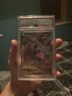 Pokemon Galarian Slowking V TCG Card 179/198 Slowking Chilling Reign PSA 10 Gem - Image 1