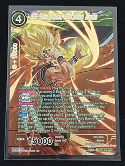 Dragon Ball Super Card Game SS Son Goku Decision Made SPR Foil Card BT21-076 - Image 1