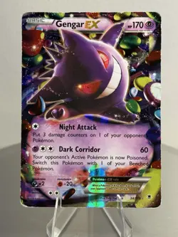 Pokemon Gengar EX TCG Card Phantom Forces Ultra Rare Holo, 34/119 - Image 1