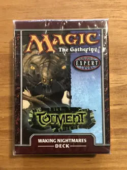 MTG Torment Theme Deck Walking Nightmares Sealed Magic Cards 2002 | English | NM - Image 1