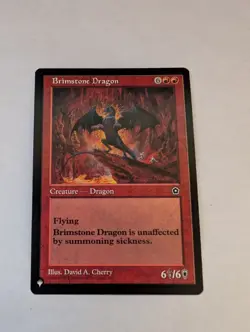 Brimstone Dragon R MTG Mystery Booster M/NM, English - Image 1