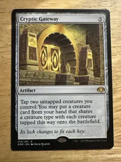 Cryptic Gateway Regular - Dominaria Remastered MTG-NM - Image 1